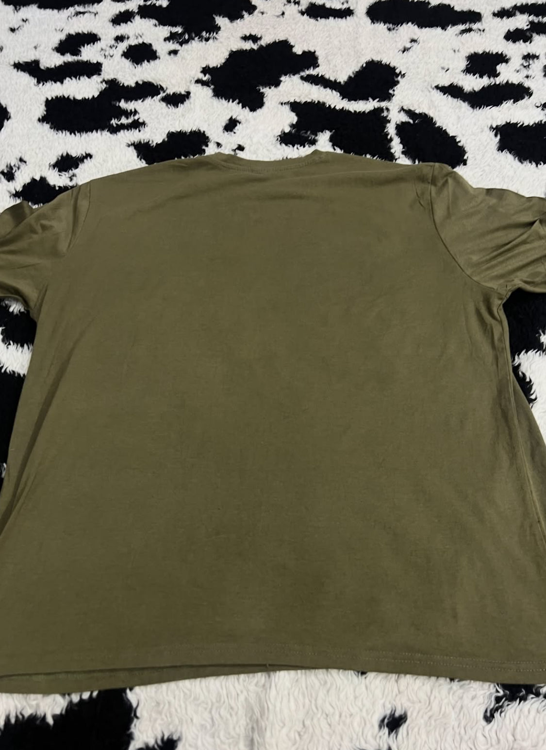 Grunge Army Green Tee (Large / Extra Large)
