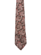 Tootal Paisley Red & Brown Embroidered Tie