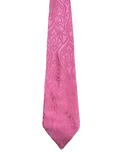 Pink Embroidered Tie