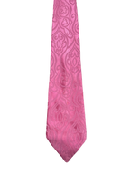 Pink Embroidered Tie