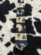 African Themed Graphic Tie