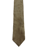 Black & Gold Fleur-de-lis Tie