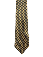 Black & Gold Fleur-de-lis Tie
