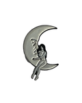 Woman & Moon Hugging Pin