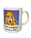 Wine Flu Hangover Pop Art Mug
