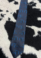 Embroidered Tractor Tie