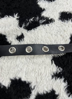 Single Hole Black Belt