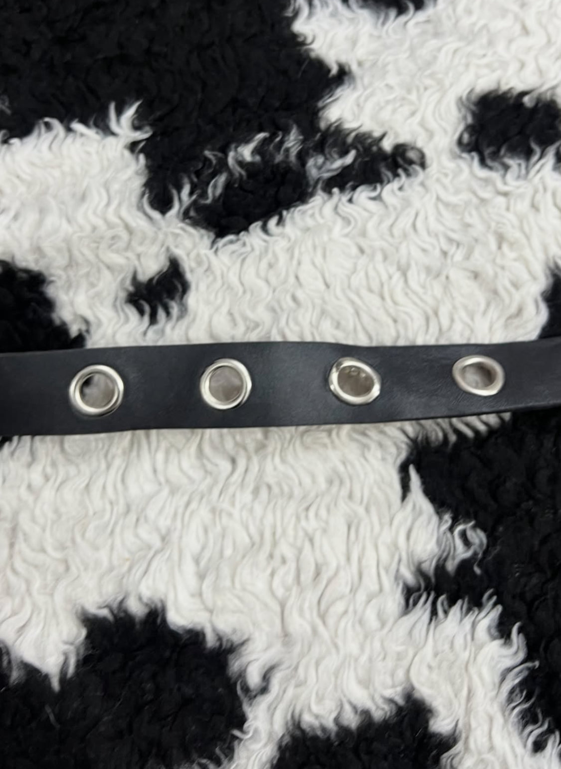 Single Hole Black Belt