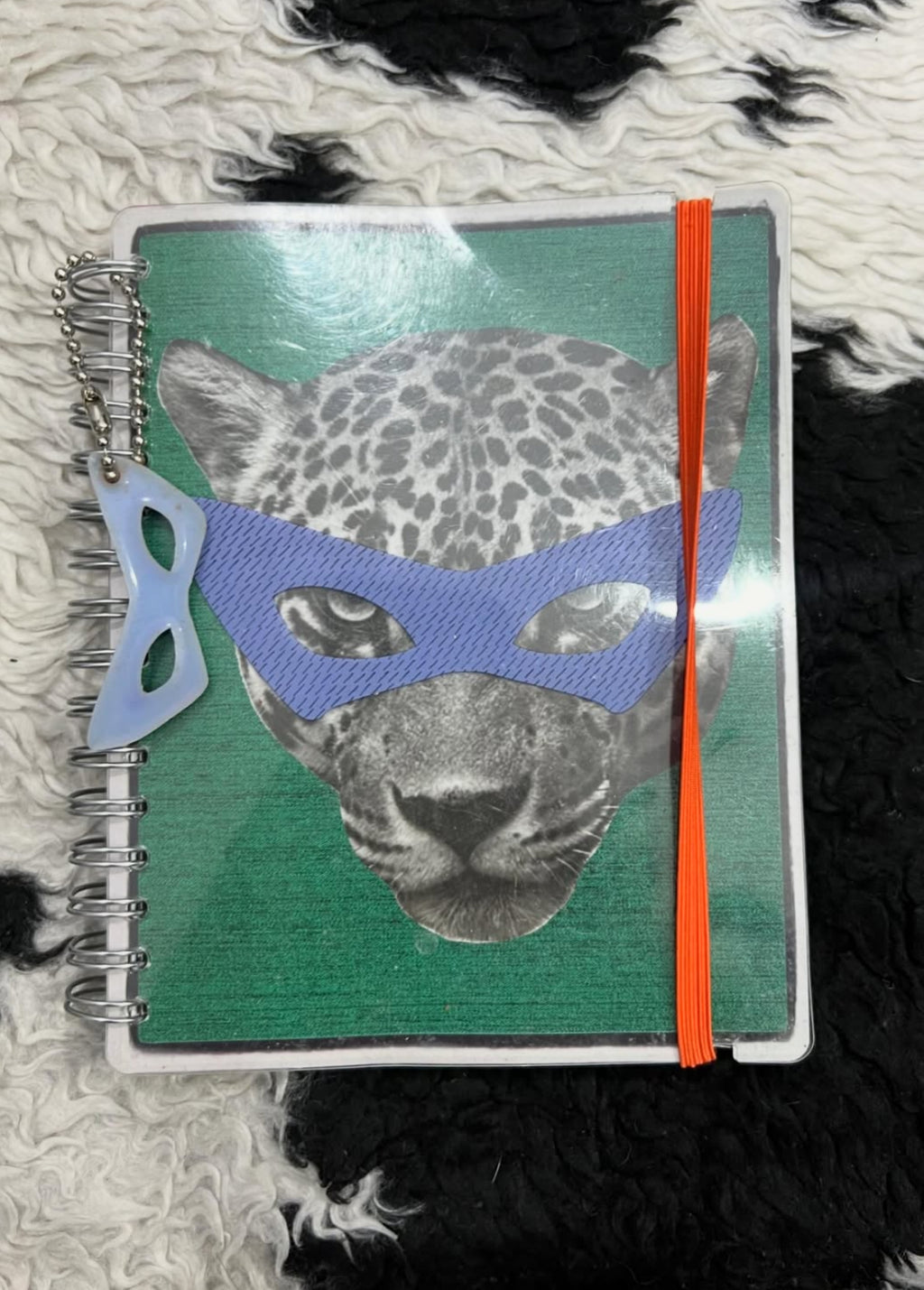 Cheetah in Mask Mini Journal