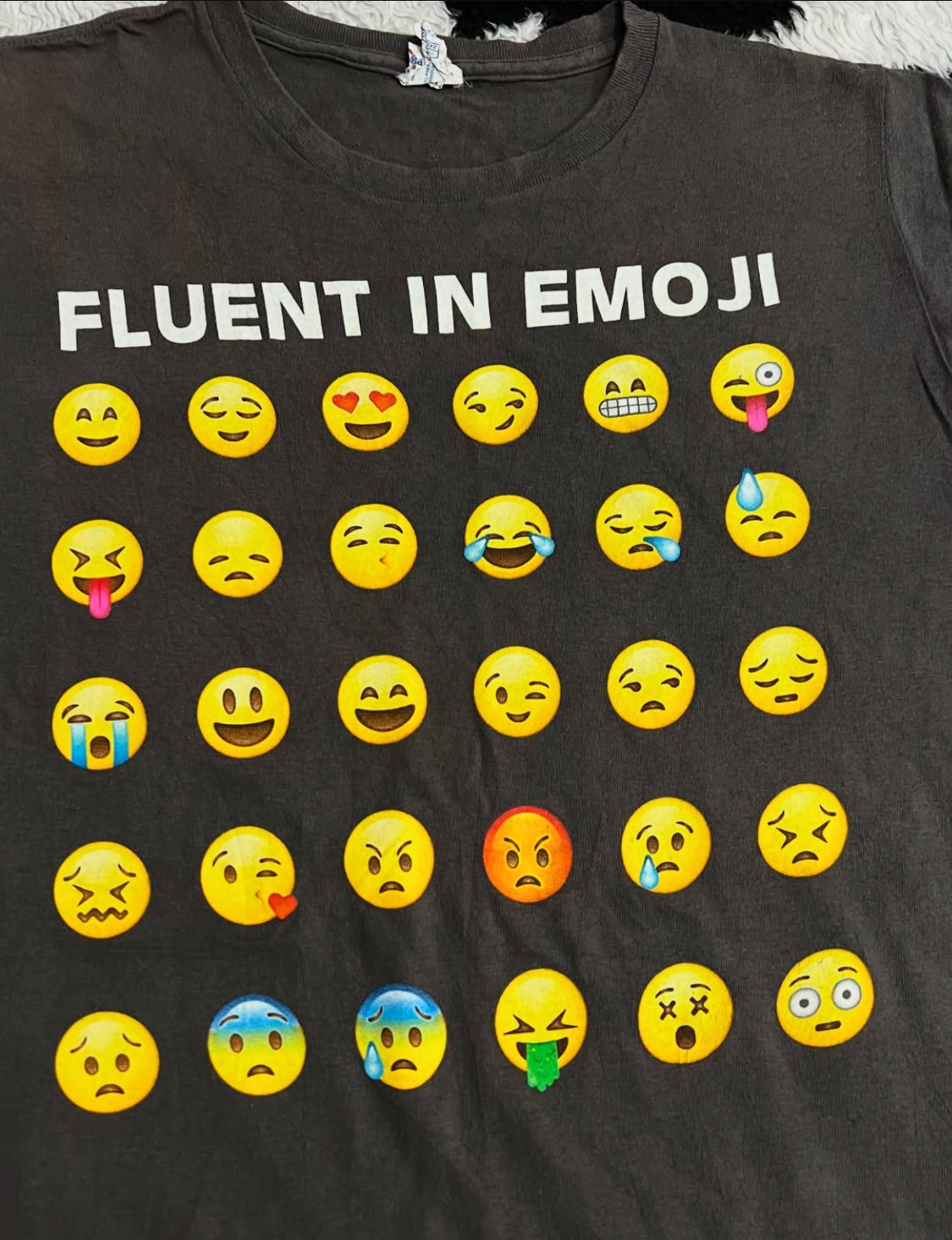 "Fluent in Emoji" Tee (Medium)