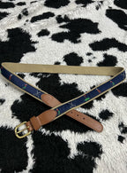 Golf Embroidered Belt