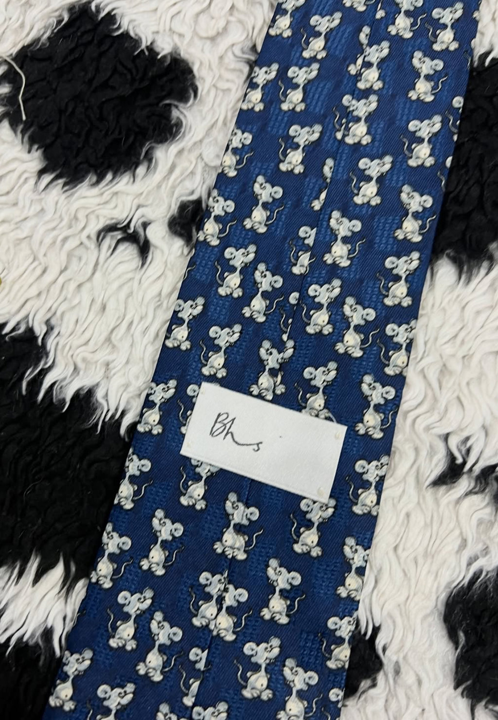Mouse with Cheese Tie