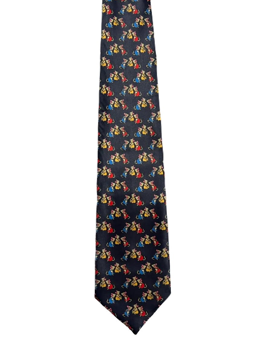 Gossiping Mice Tie