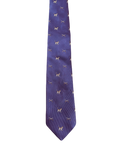 Dogs & Rifles Embroidered Tie