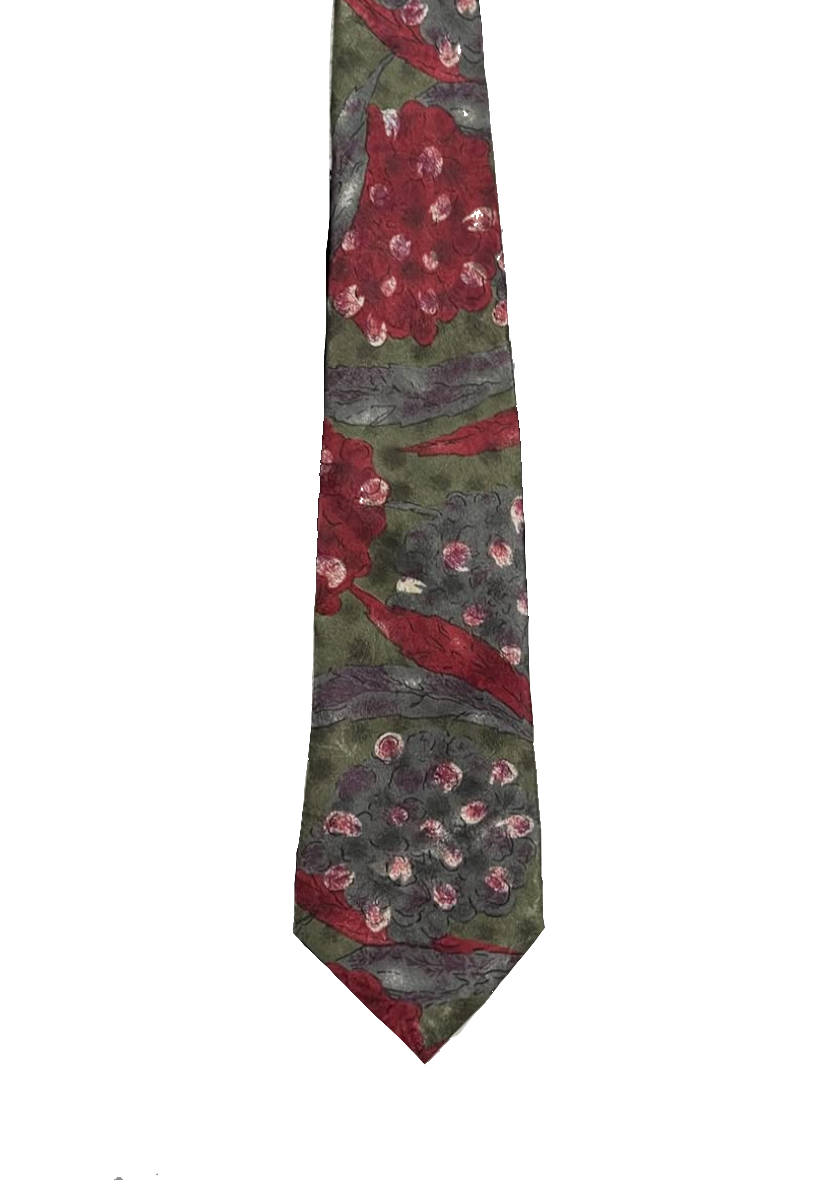Nature & Flower Bushes Tie