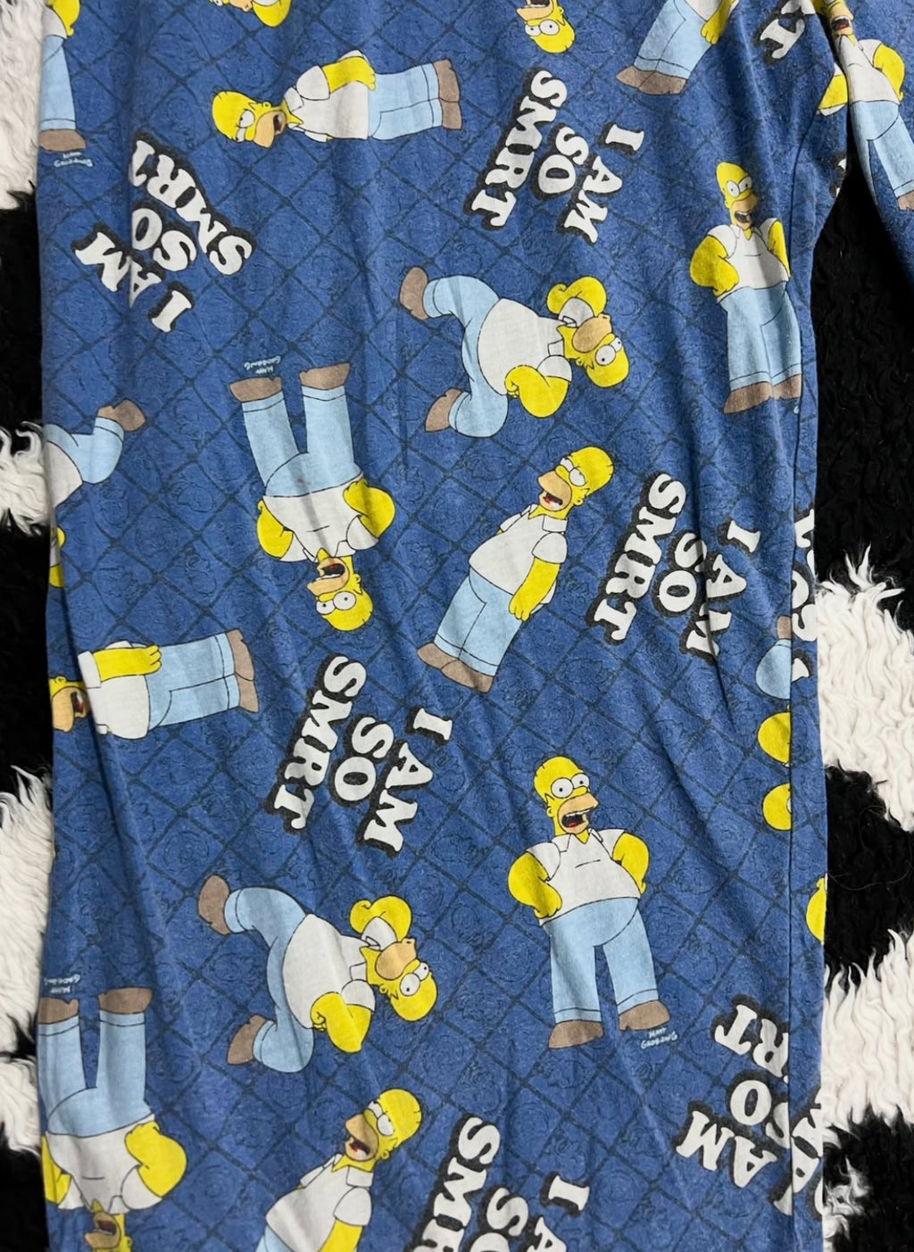 Homer Simpson "I Am So Smart" PJs (Large)