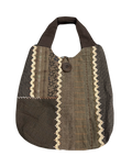 Brown Patchwork Bag