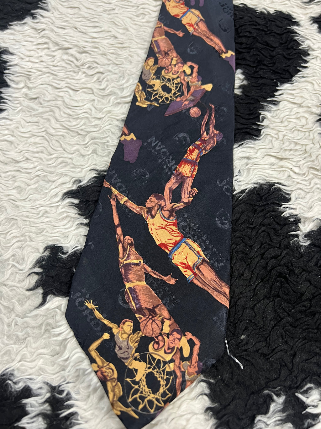 Micheal Jordan Basketball Tie