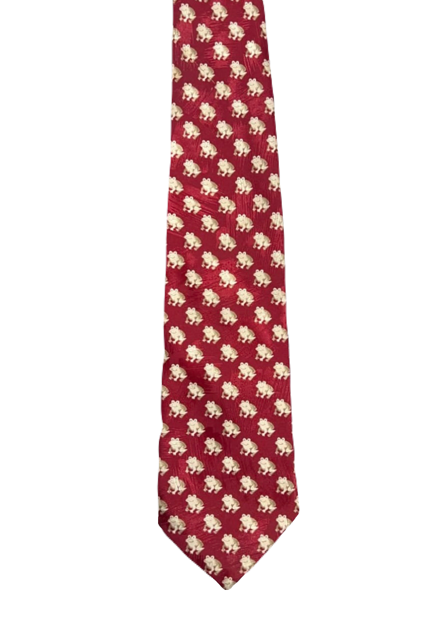 Whimsical Frogs Tie