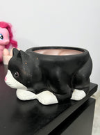 Black Cat Pot Planter