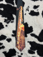 Vintage 1995 Ralph Marlin "Saxophone II" Tie