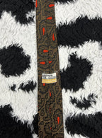 Woolen Narrow Paisley Tie