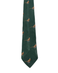 Embroidered Pheasants Tie