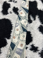 US Dollars Graphic Tie