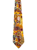 Abstract Beer Labels Tie