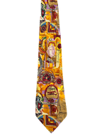Abstract Beer Labels Tie