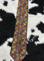 Bell's Geometric Embroidered Tie