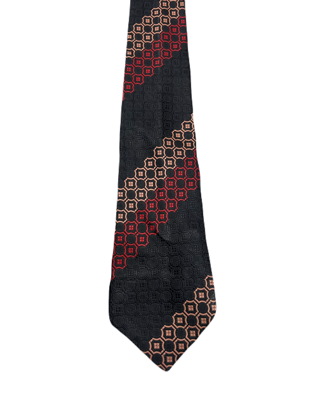 Delamare Black Embroidered Tie