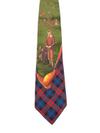 Golfing Graphic Tie