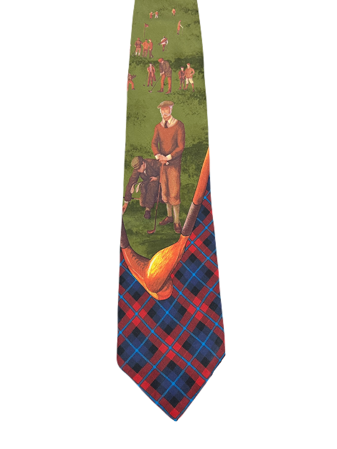 Golfing Graphic Tie