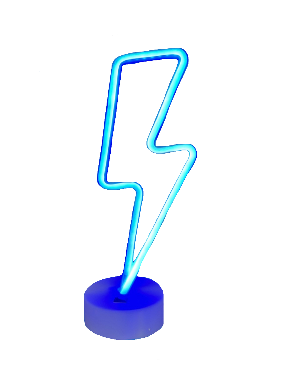 Lightening Bolt LED Stand