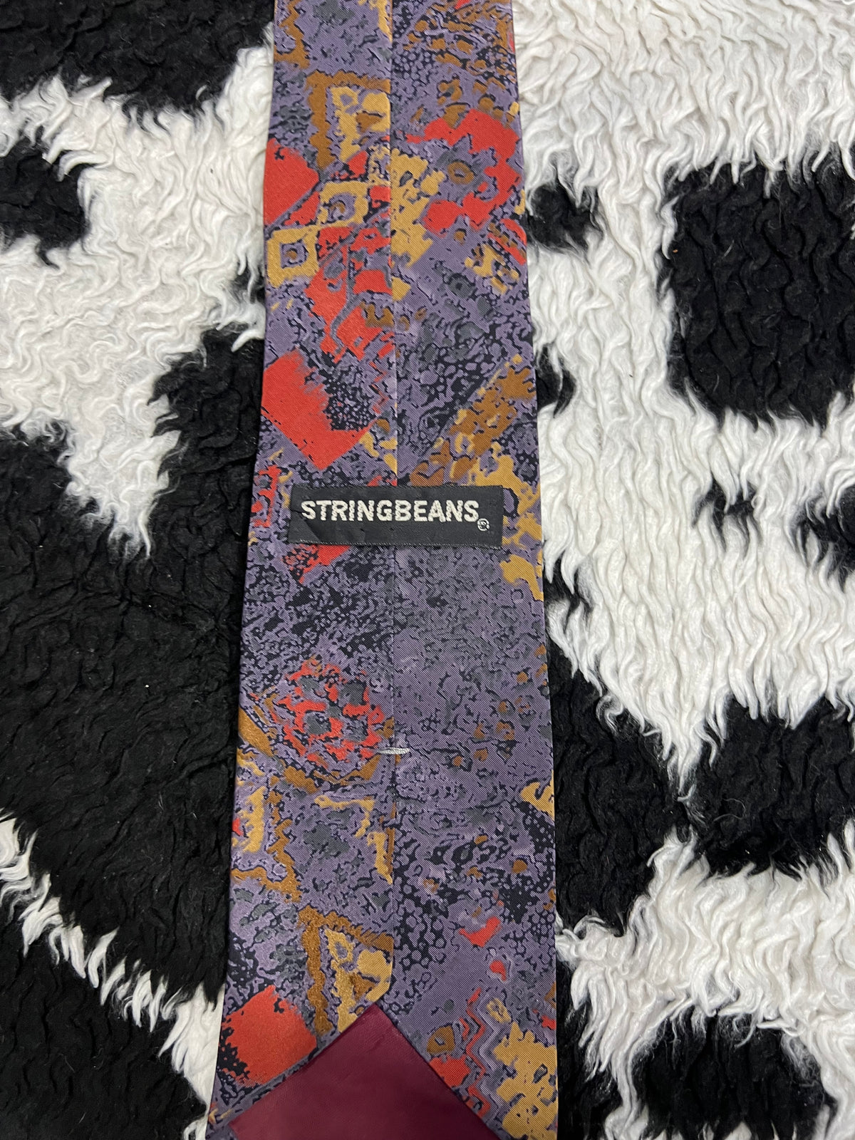 Stringbeans Abstract Tie