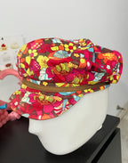 Whimsical Mushrooms Messenger Hat