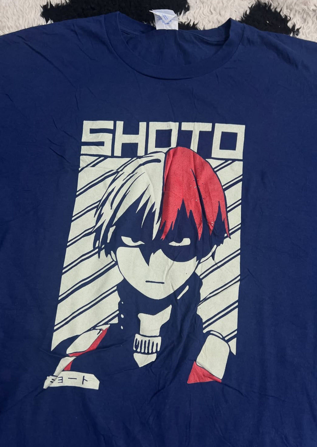 Shoto My Hero Academia Anime Tee (Extra Large)