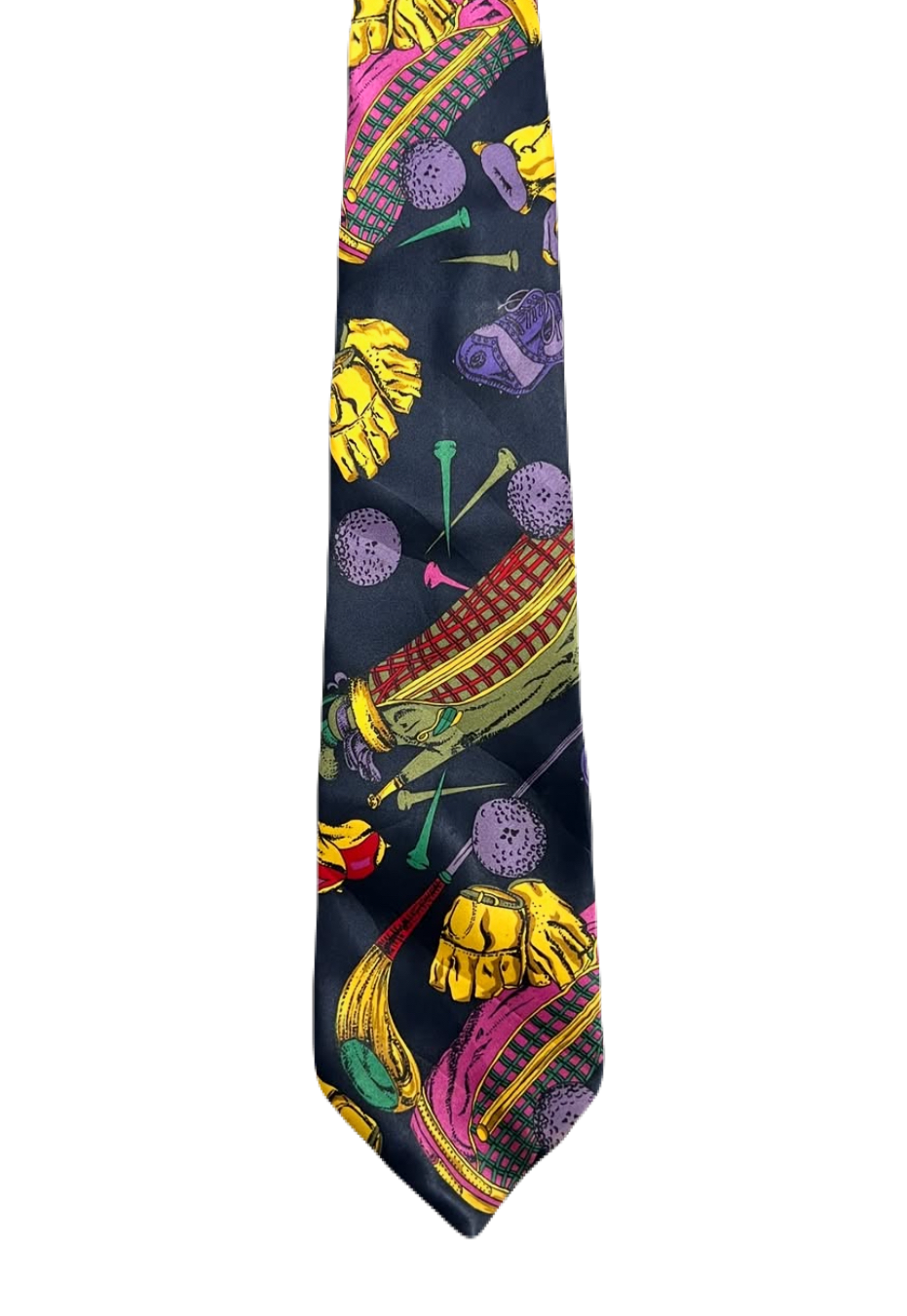 Golfing Graphic Tie