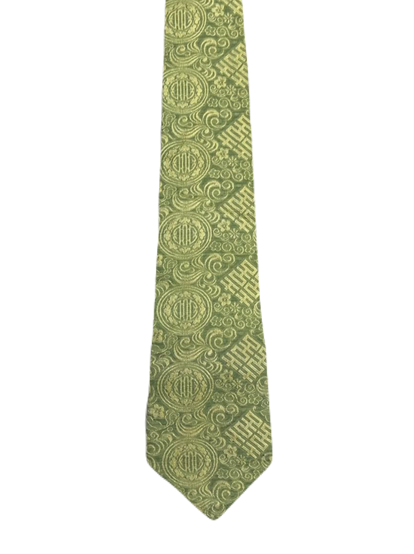 Green & Gold Tie