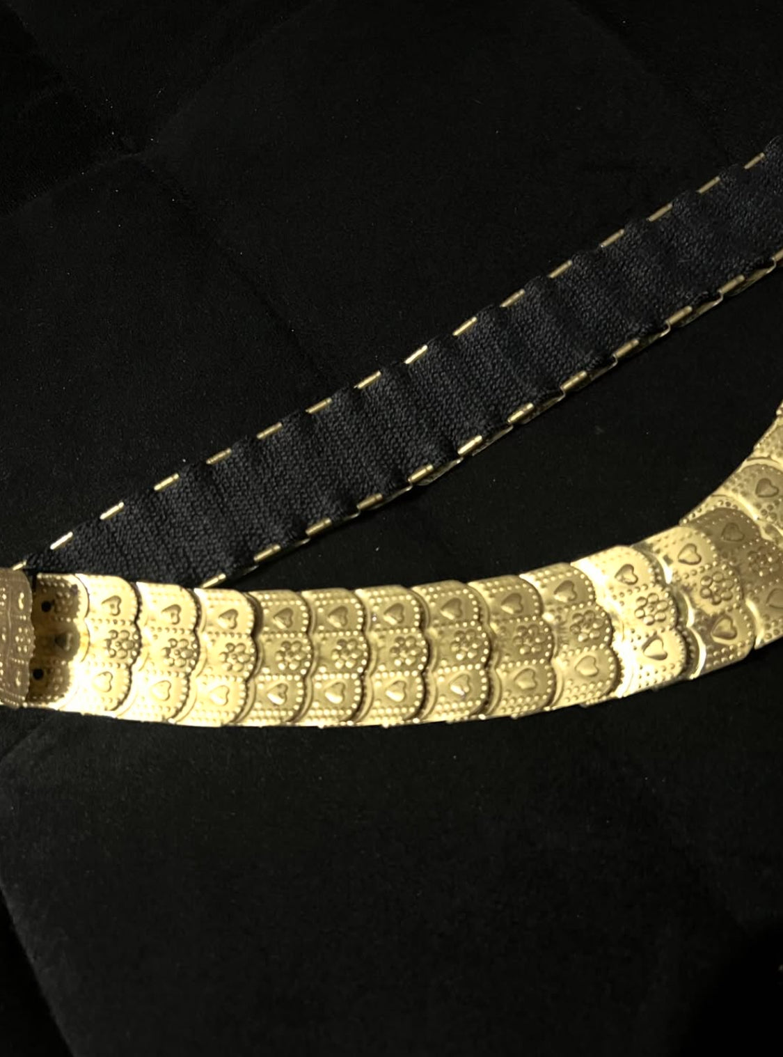 Golden Hearts Elastic Waistchain/belt
