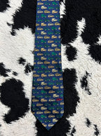 Embroidered Cars Traffic Tie
