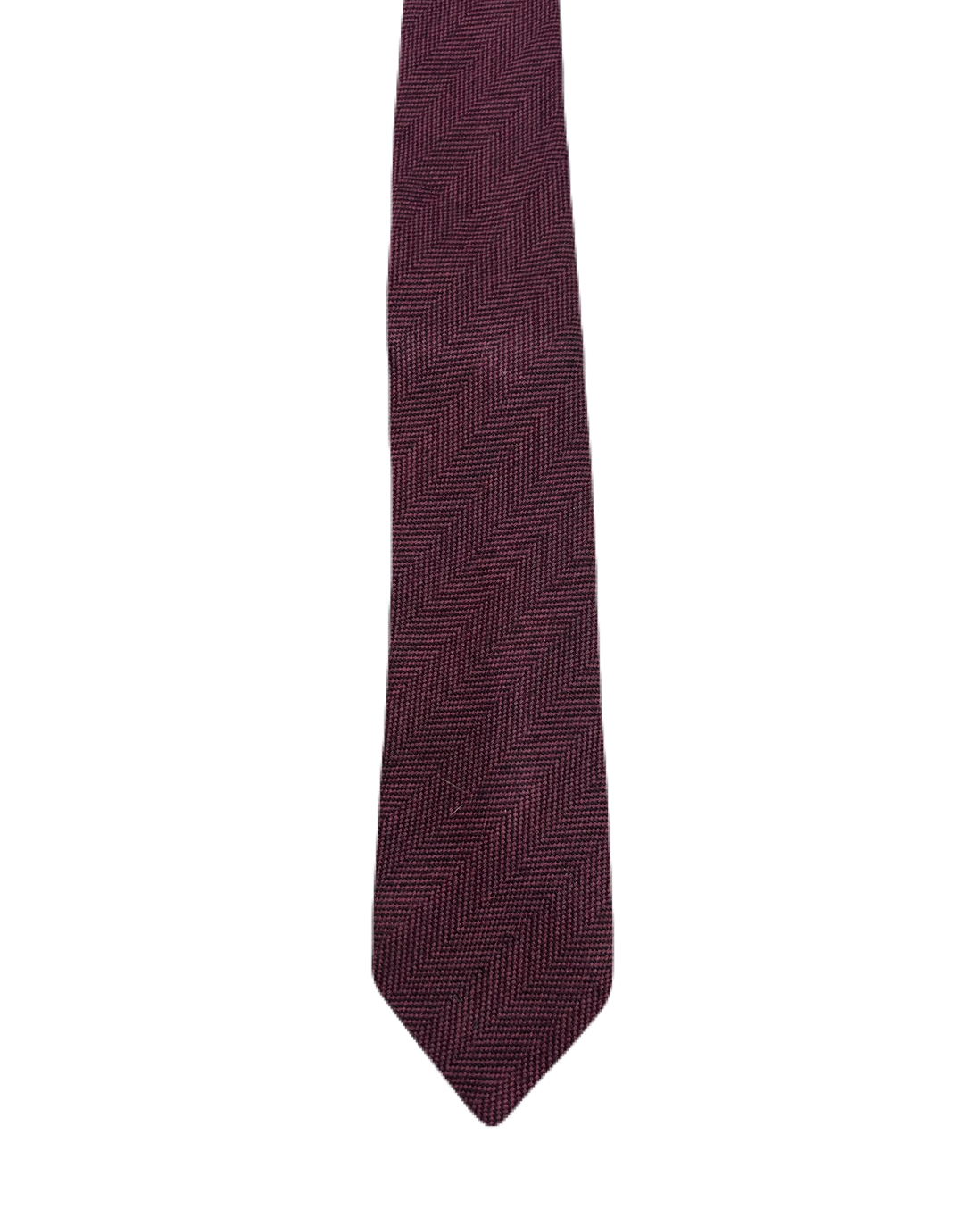 Maroon Wool Tie