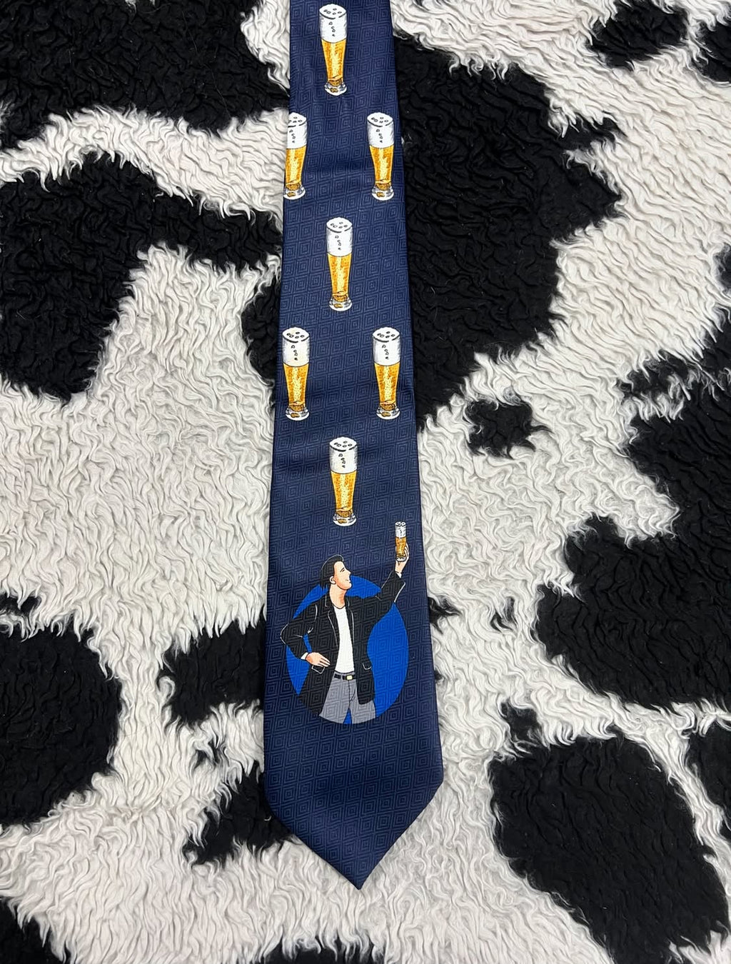 Vintage Beer Man Tie