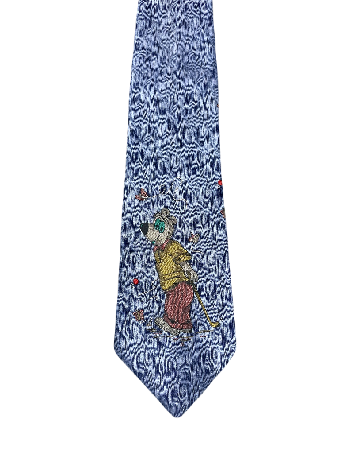 Vogue Mouse Embroidered Tie