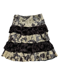 Animal Print & Fur Skirt