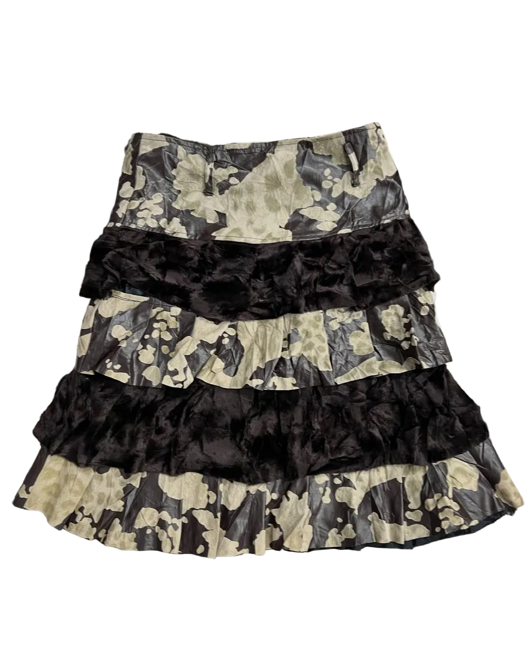 Animal Print & Fur Skirt