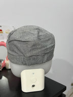 Grey Floral Bedazzled Cap
