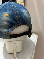 NYC Bedazzled Denim Cap