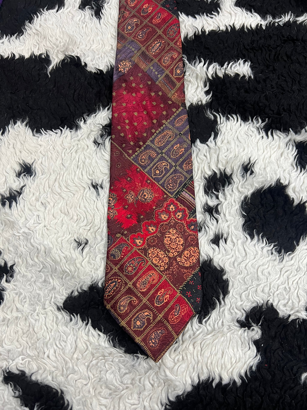 Tango Patchwork Paisley Tie